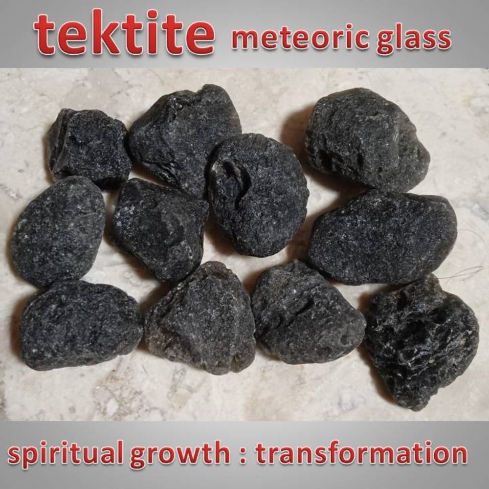 🔥3/$20 ONE TEKTITE meteoritic glass from outer space!!   meteor rock medium